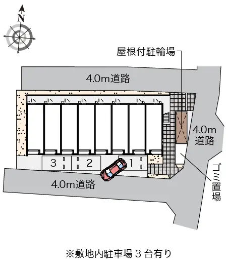 朝霞市宮戸１丁目 月極駐車場